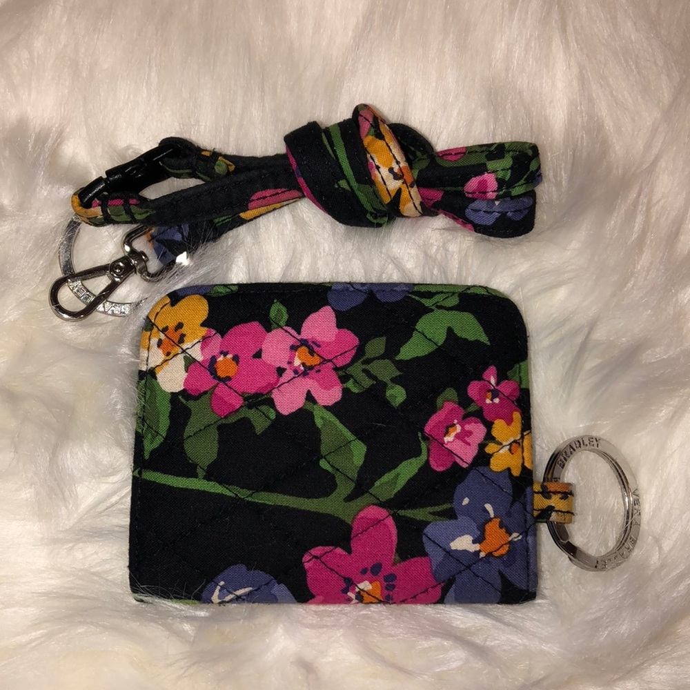 Vera Bradley Breakaway Lanyard & Double ID case